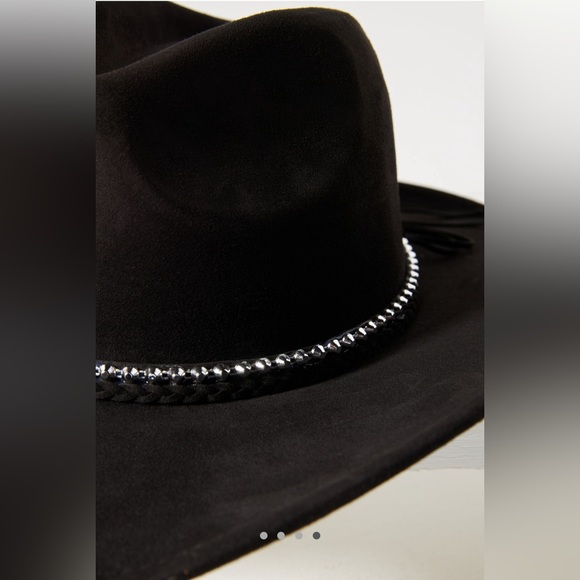 NWT Anthropologie Faux Suede Rancher Hat - Picture 4 of 10